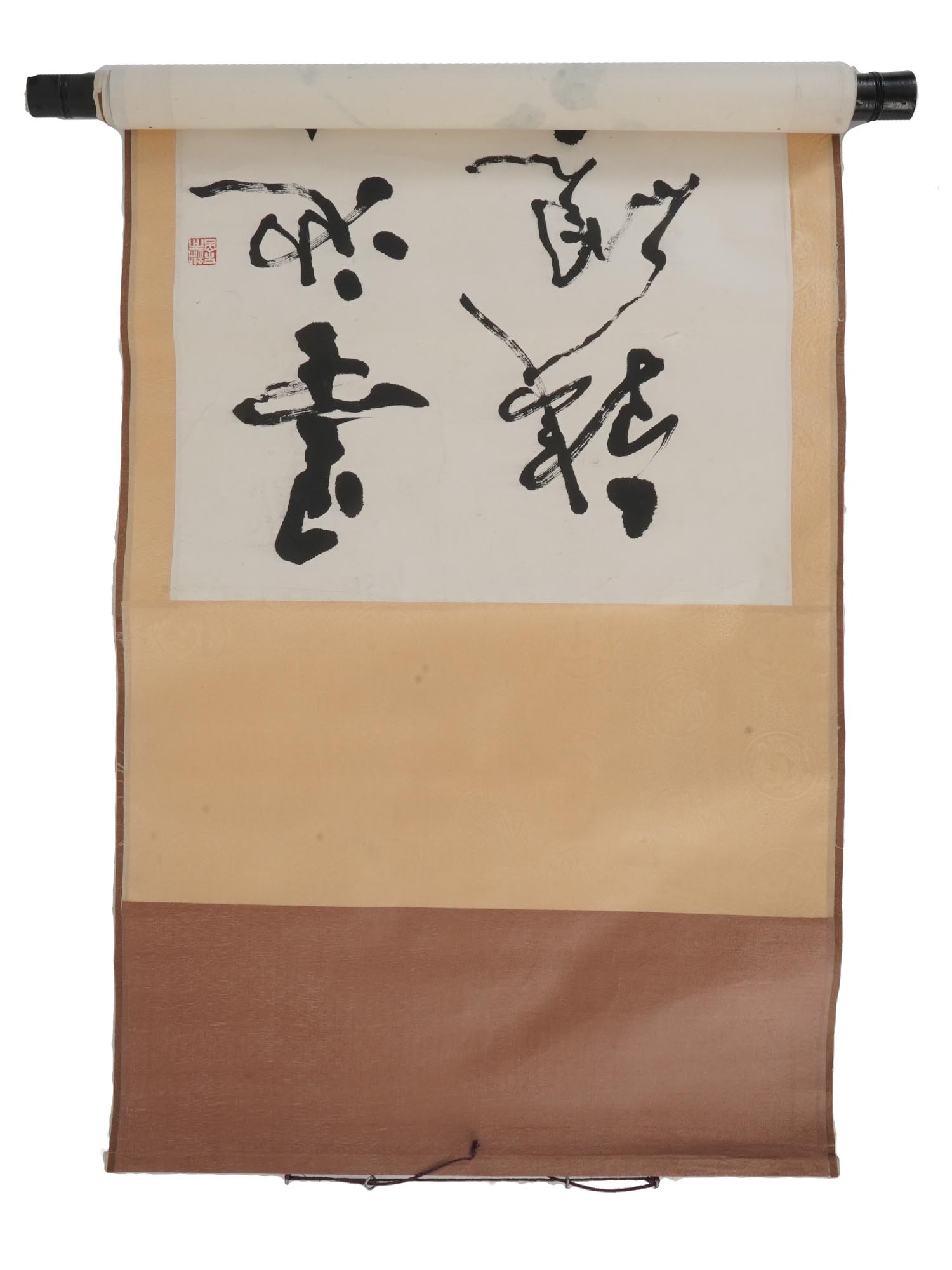CHINESE LANDSCAPE HANGING SCROLLS AND CALLIGRAPHY PIC-5